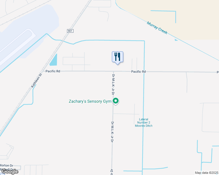 map of restaurants, bars, coffee shops, grocery stores, and more near 907 Commerce Drive in Jonesboro