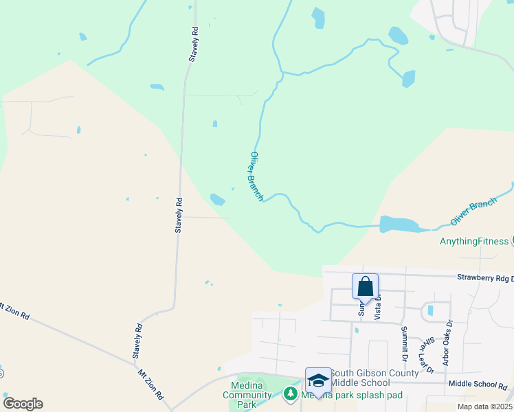 map of restaurants, bars, coffee shops, grocery stores, and more near 2 Piercey Lane in Medina