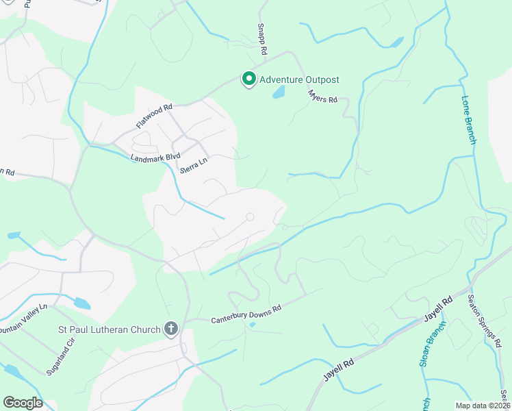 map of restaurants, bars, coffee shops, grocery stores, and more near 1776 Myers Road in Sevierville