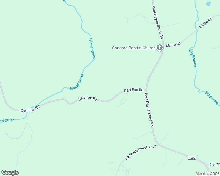 map of restaurants, bars, coffee shops, grocery stores, and more near Carl Fox Road in Township of Taylorsville