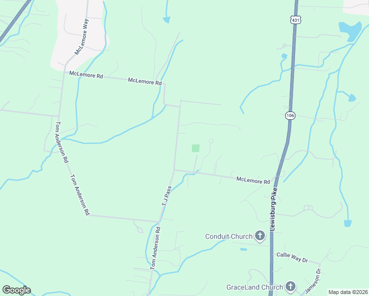 map of restaurants, bars, coffee shops, grocery stores, and more near 2728 McLemore Road in Franklin