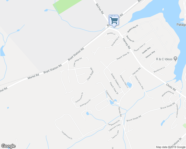 map of restaurants, bars, coffee shops, grocery stores, and more near 12901 Clear Ridge Road in Knoxville