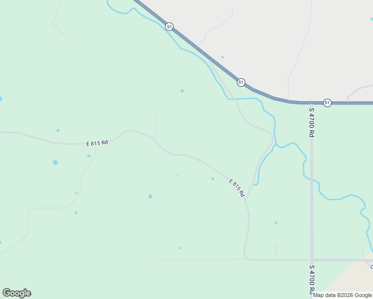 map of restaurants, bars, coffee shops, grocery stores, and more near E0814 Road in Stilwell