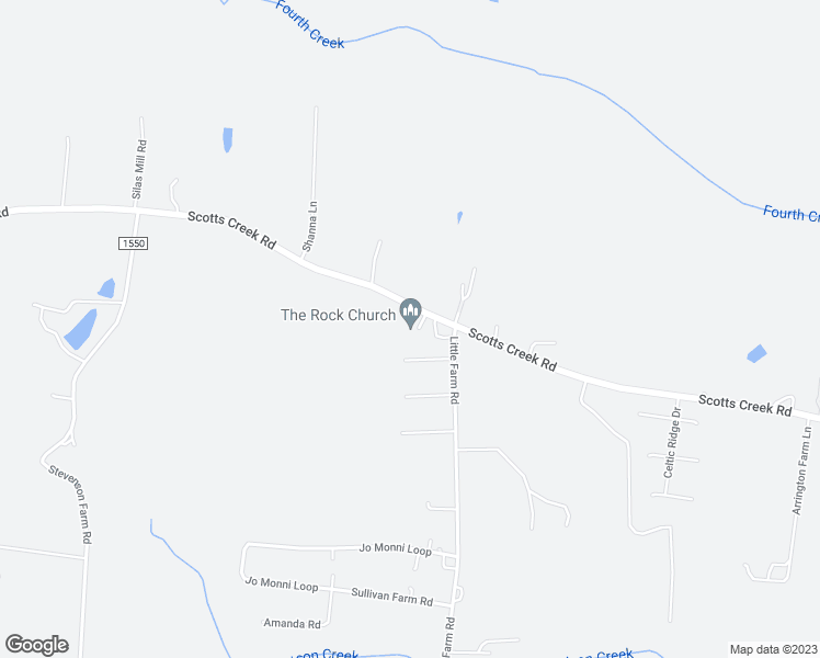 map of restaurants, bars, coffee shops, grocery stores, and more near 769 Scotts Creek Road in Statesville