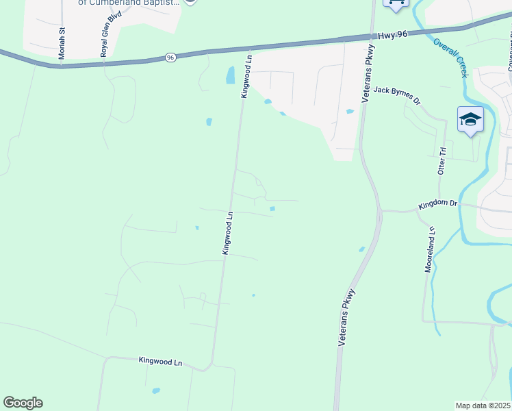 map of restaurants, bars, coffee shops, grocery stores, and more near 531 Kingwood Lane in Rockvale