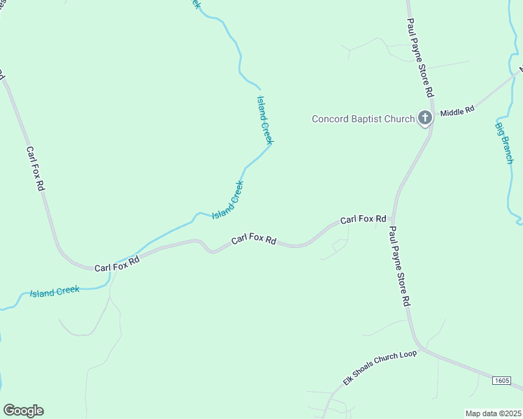map of restaurants, bars, coffee shops, grocery stores, and more near Carl Fox Road in Township of Taylorsville