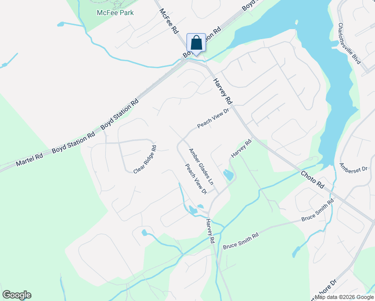 map of restaurants, bars, coffee shops, grocery stores, and more near 1210 Amber Glades Lane in Knoxville