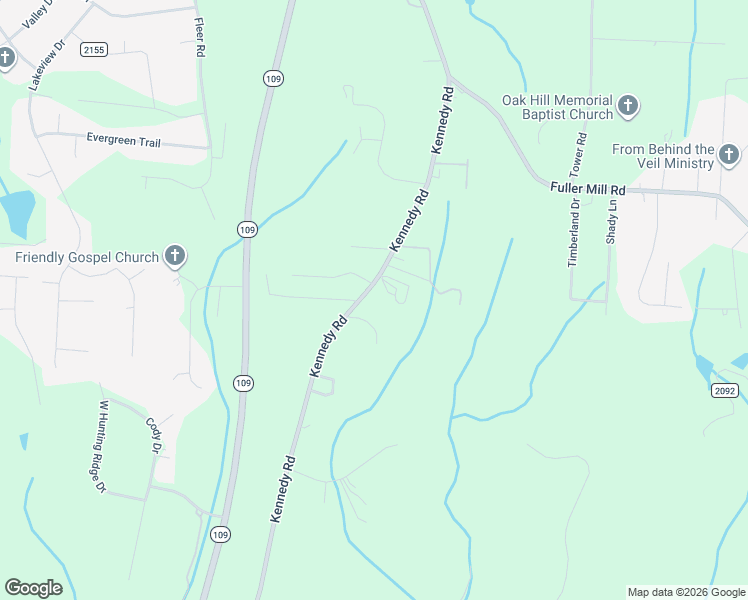 map of restaurants, bars, coffee shops, grocery stores, and more near 1611 Kennedy Road in Thomasville