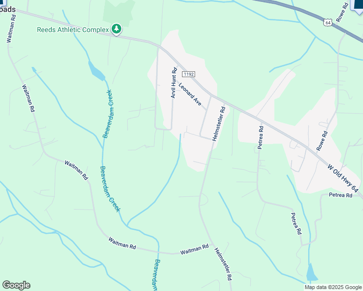 map of restaurants, bars, coffee shops, grocery stores, and more near Radcliff Drive in Lexington