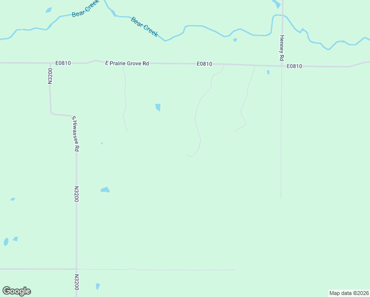 map of restaurants, bars, coffee shops, grocery stores, and more near 10895 East Prairie Grove Road in Guthrie