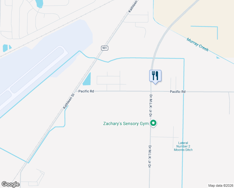 map of restaurants, bars, coffee shops, grocery stores, and more near 5517 Pacific Road in Jonesboro