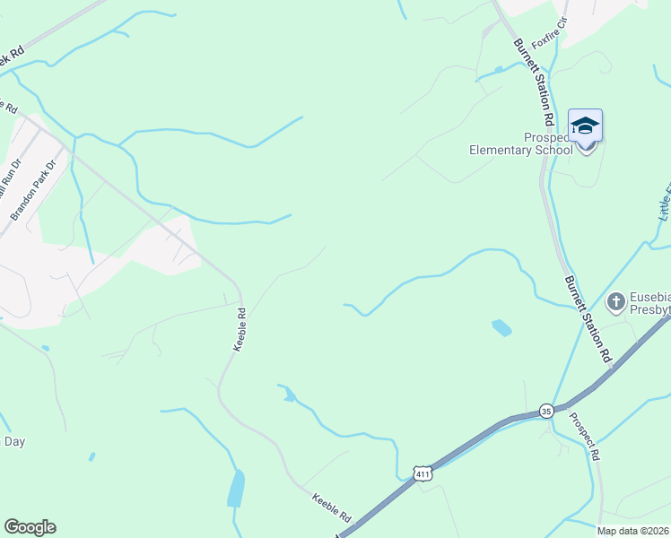 map of restaurants, bars, coffee shops, grocery stores, and more near 272 Keeble Road in Maryville