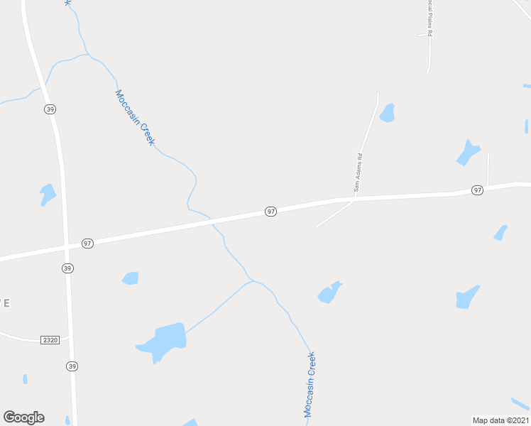 map of restaurants, bars, coffee shops, grocery stores, and more near 2106 Highway 97 in Zebulon