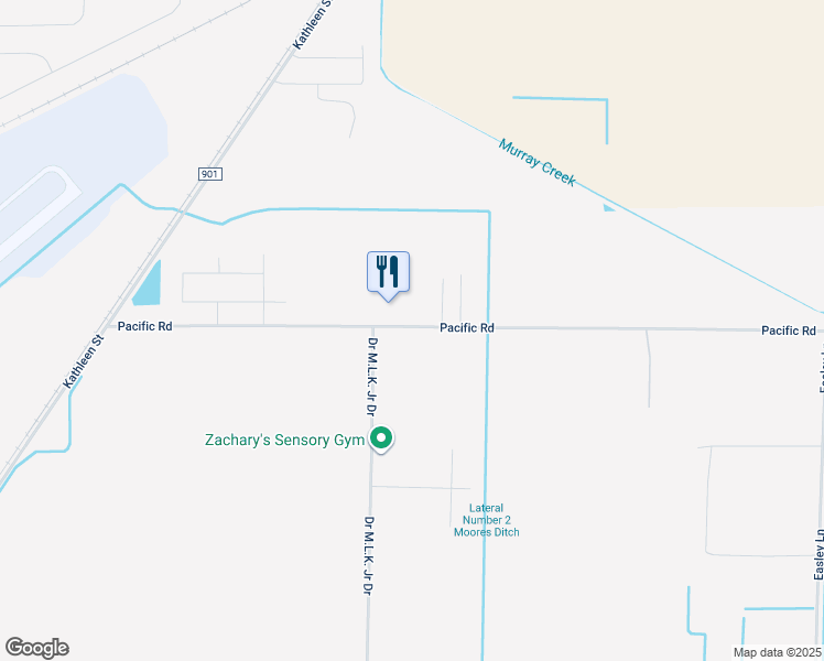 map of restaurants, bars, coffee shops, grocery stores, and more near 5801 Pacific Road in Jonesboro