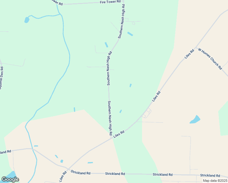 map of restaurants, bars, coffee shops, grocery stores, and more near 7555 Southern Nash High Road in Bailey