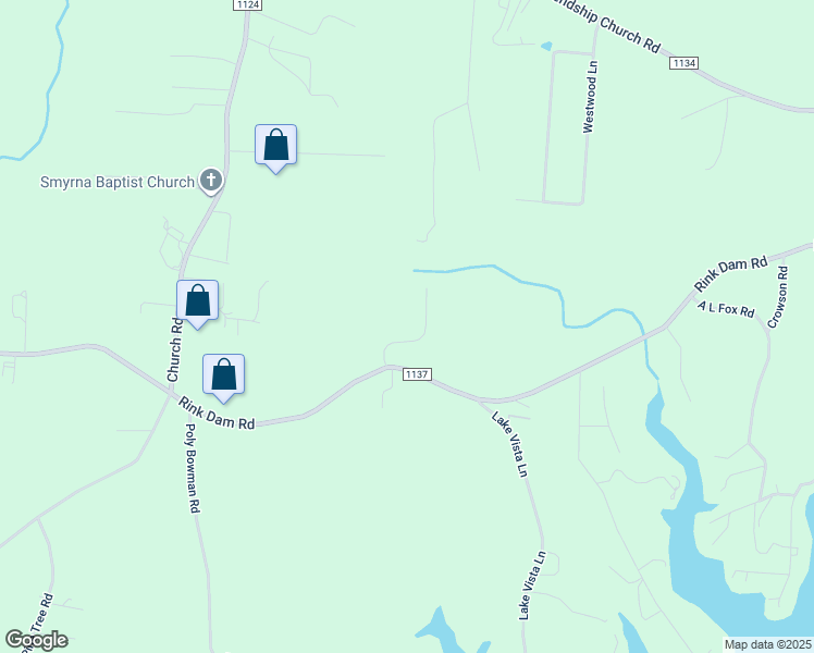 map of restaurants, bars, coffee shops, grocery stores, and more near 99 Country Hollow Drive in Taylorsville