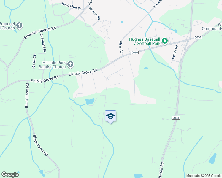map of restaurants, bars, coffee shops, grocery stores, and more near 315 Black Lake Road in Thomasville