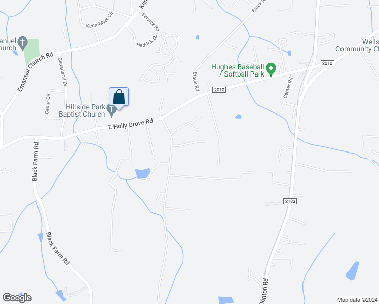 map of restaurants, bars, coffee shops, grocery stores, and more near 315 Black Lake Road in Thomasville