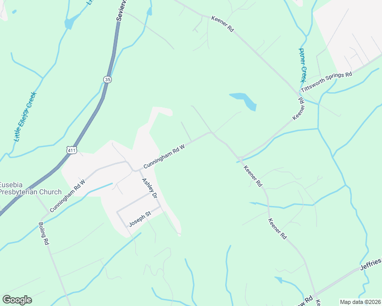 map of restaurants, bars, coffee shops, grocery stores, and more near 1434 Cunningham Road West in Seymour