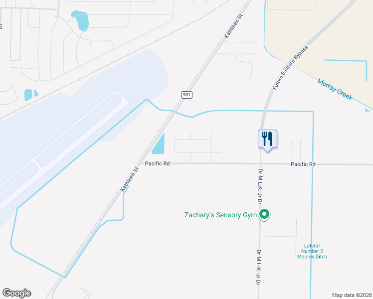 map of restaurants, bars, coffee shops, grocery stores, and more near 5601 Pacific Road in Jonesboro