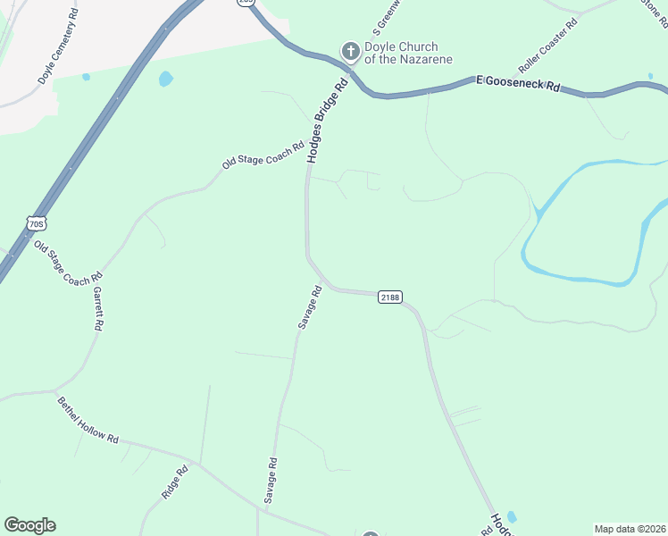 map of restaurants, bars, coffee shops, grocery stores, and more near 691 Hodges Bridge Rd in Sparta