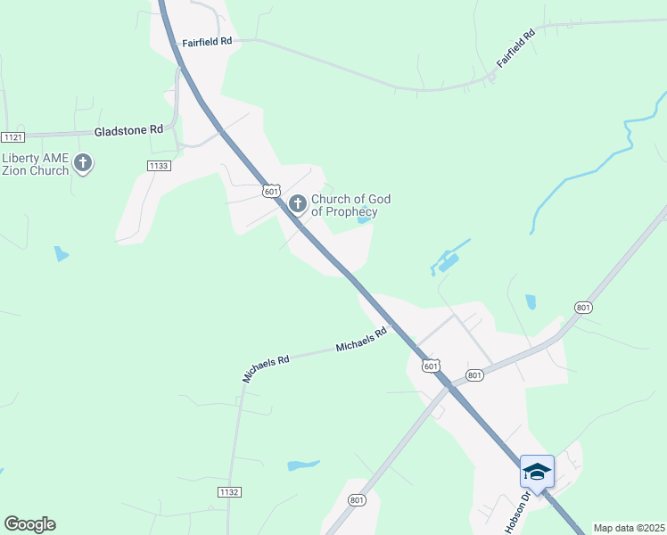 map of restaurants, bars, coffee shops, grocery stores, and more near in Mocksville