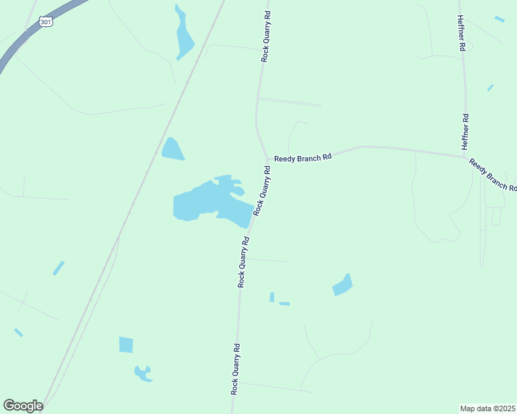 map of restaurants, bars, coffee shops, grocery stores, and more near Rock Quarry Road in Rocky Mount