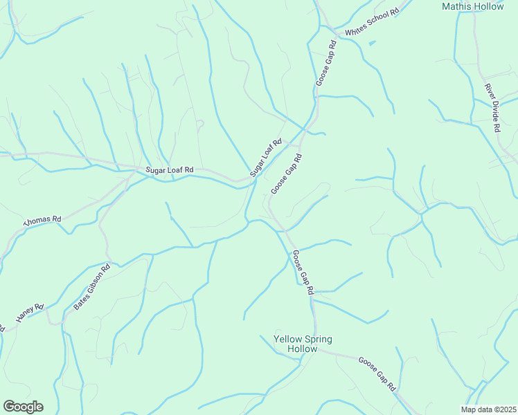 map of restaurants, bars, coffee shops, grocery stores, and more near 984 Goose Gap Road in Sevierville