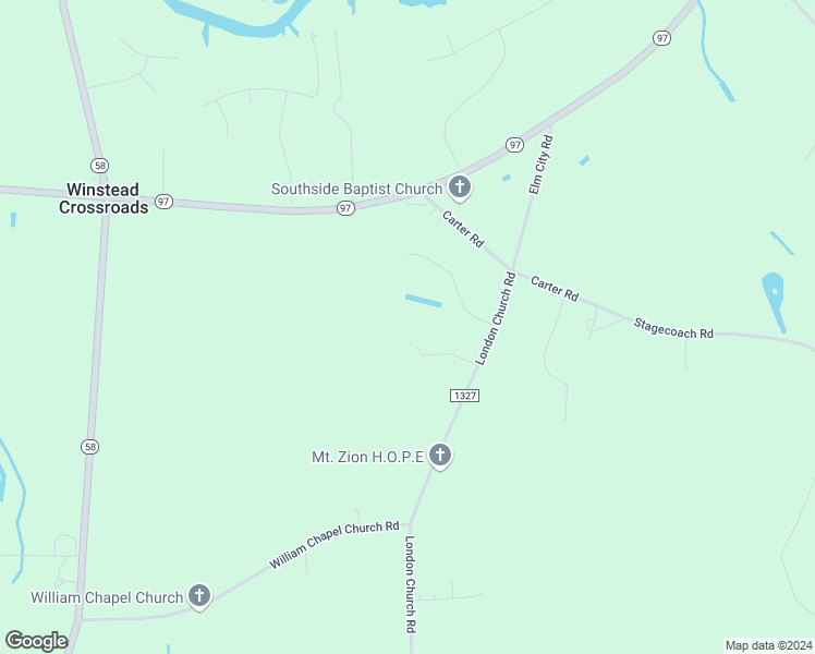 map of restaurants, bars, coffee shops, grocery stores, and more near 5026 Forest Road in Elm City