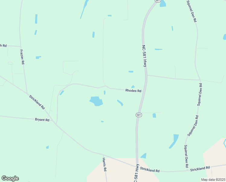 map of restaurants, bars, coffee shops, grocery stores, and more near 6662 Rhodes Road in Bailey