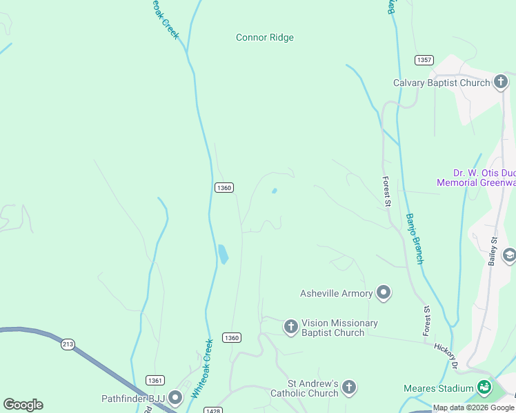 map of restaurants, bars, coffee shops, grocery stores, and more near 574 State Road 1360 in Mars Hill