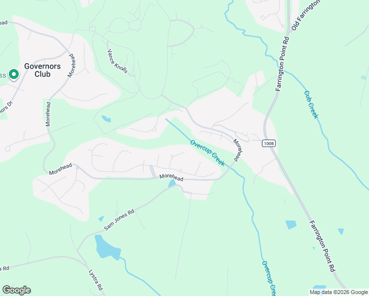 map of restaurants, bars, coffee shops, grocery stores, and more near 50023 Brogden in Chapel Hill