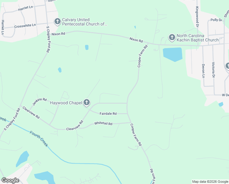 map of restaurants, bars, coffee shops, grocery stores, and more near 391 Cooper Farm Road in Statesville