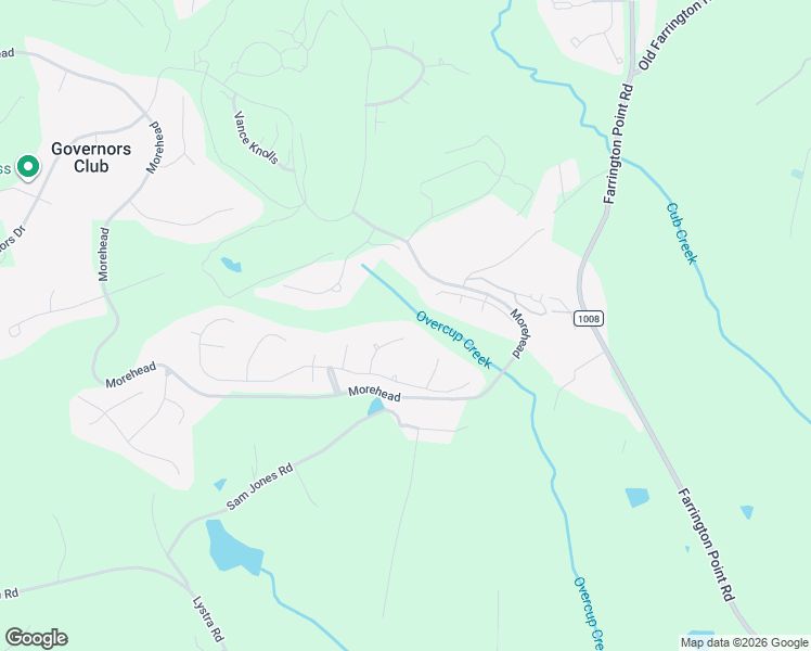 map of restaurants, bars, coffee shops, grocery stores, and more near 50023 Brogden in Chapel Hill