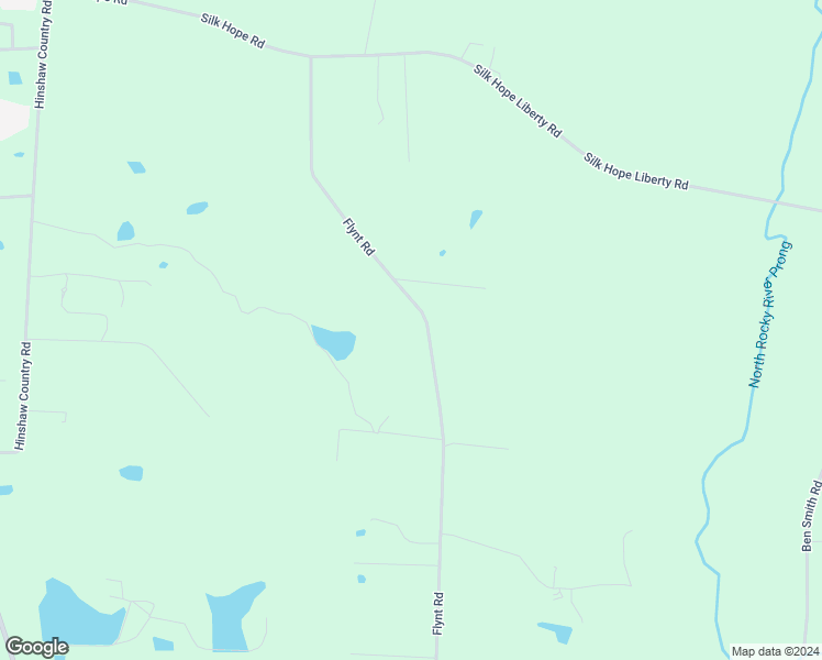 map of restaurants, bars, coffee shops, grocery stores, and more near 3529 Flynt Road in Liberty