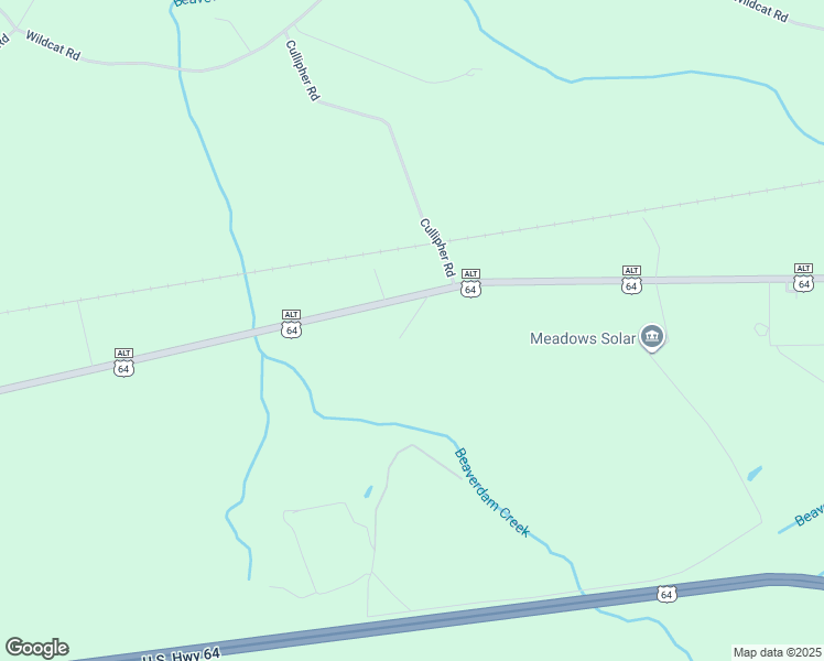 map of restaurants, bars, coffee shops, grocery stores, and more near 13402 U.S. Highway 64 Alternate West in Williamston