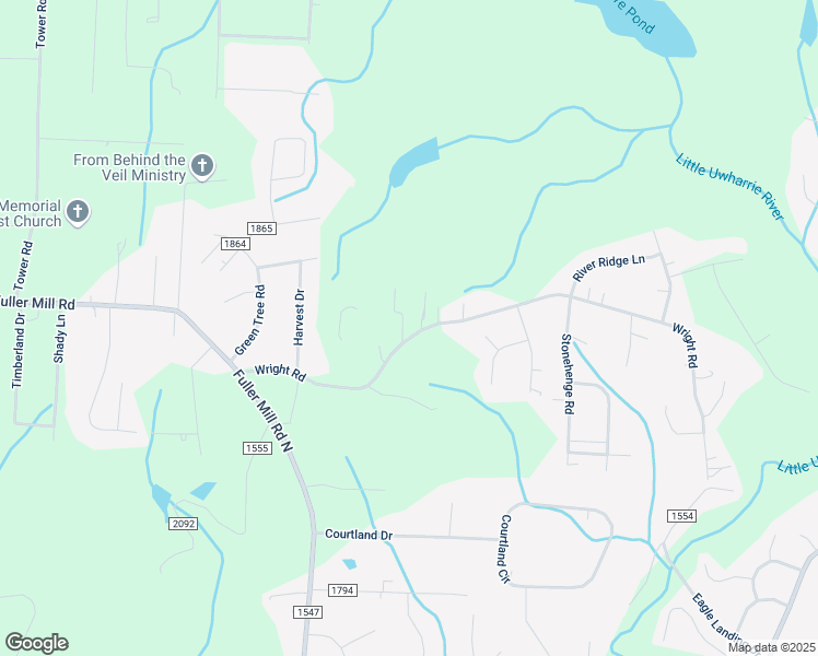 map of restaurants, bars, coffee shops, grocery stores, and more near 7140 Wright Road in Thomasville