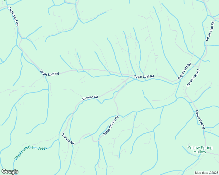 map of restaurants, bars, coffee shops, grocery stores, and more near 650 Thomas Road in Sevierville