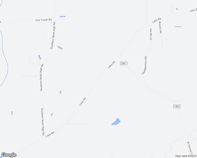 map of restaurants, bars, coffee shops, grocery stores, and more near Liles Road in Bailey
