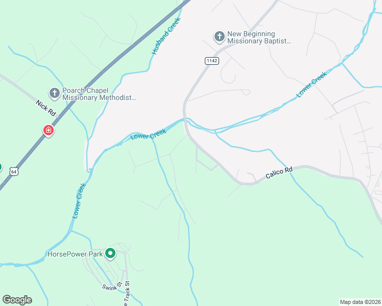 map of restaurants, bars, coffee shops, grocery stores, and more near 3691 Vantage Heights Circle in Lenoir
