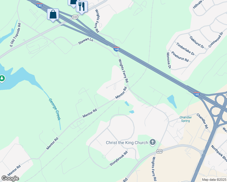 map of restaurants, bars, coffee shops, grocery stores, and more near 1912 Huber Court in Louisville