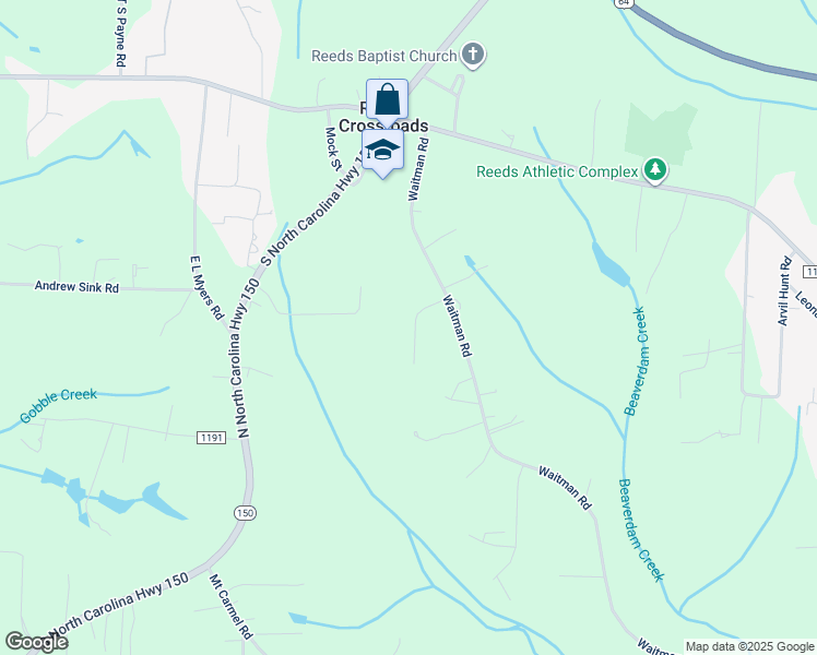 map of restaurants, bars, coffee shops, grocery stores, and more near 210 Avalon Drive in Lexington