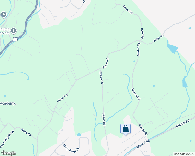map of restaurants, bars, coffee shops, grocery stores, and more near 3829 Wilson Road in Lenoir City