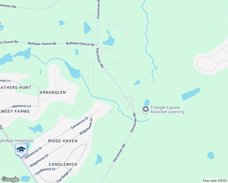 map of restaurants, bars, coffee shops, grocery stores, and more near 2109 Davistown Road in Wendell