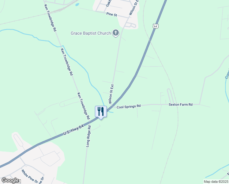map of restaurants, bars, coffee shops, grocery stores, and more near 1222 Wilson Street Extension in Plymouth