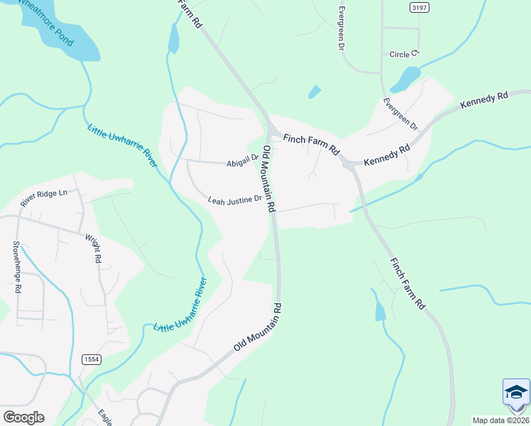 map of restaurants, bars, coffee shops, grocery stores, and more near 3547 Old Mountain Road in Trinity