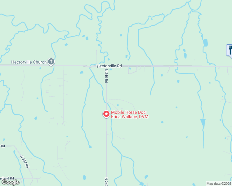 map of restaurants, bars, coffee shops, grocery stores, and more near in Liberty