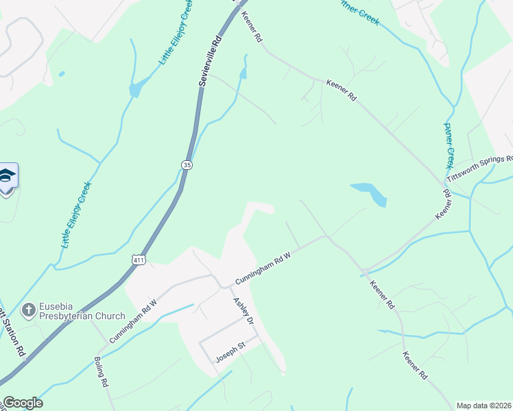 map of restaurants, bars, coffee shops, grocery stores, and more near 1434 Cunningham Road West in Seymour