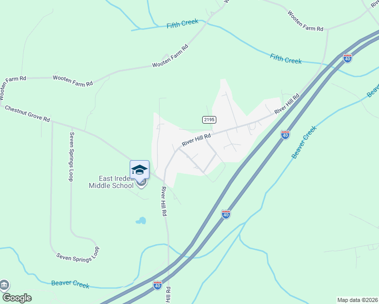 map of restaurants, bars, coffee shops, grocery stores, and more near 111 Imes Court in Statesville