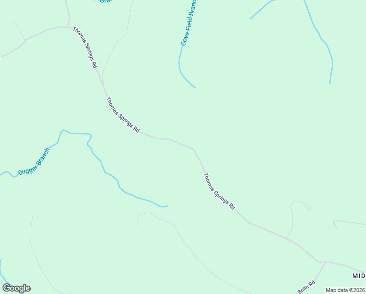 map of restaurants, bars, coffee shops, grocery stores, and more near 2493-2499 Thomas Springs Road in Crossville